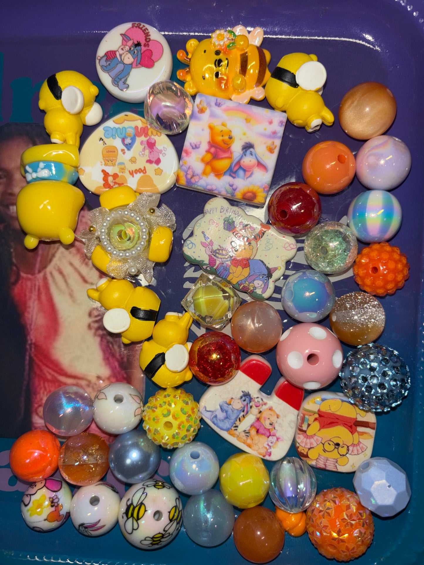 Pooh bead mix