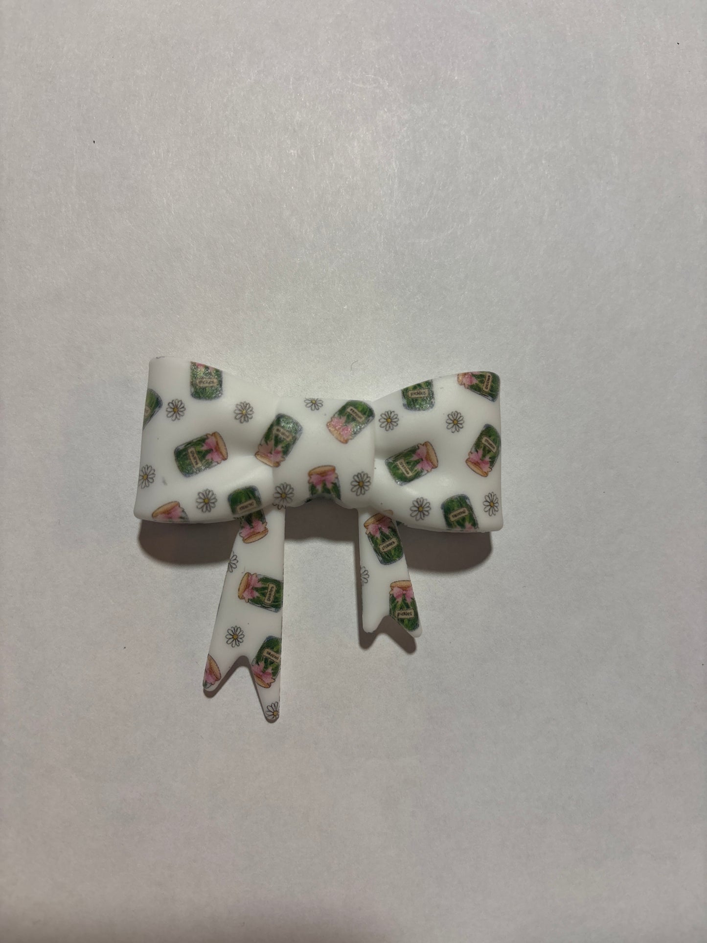 Pickles staw topper bow #2
