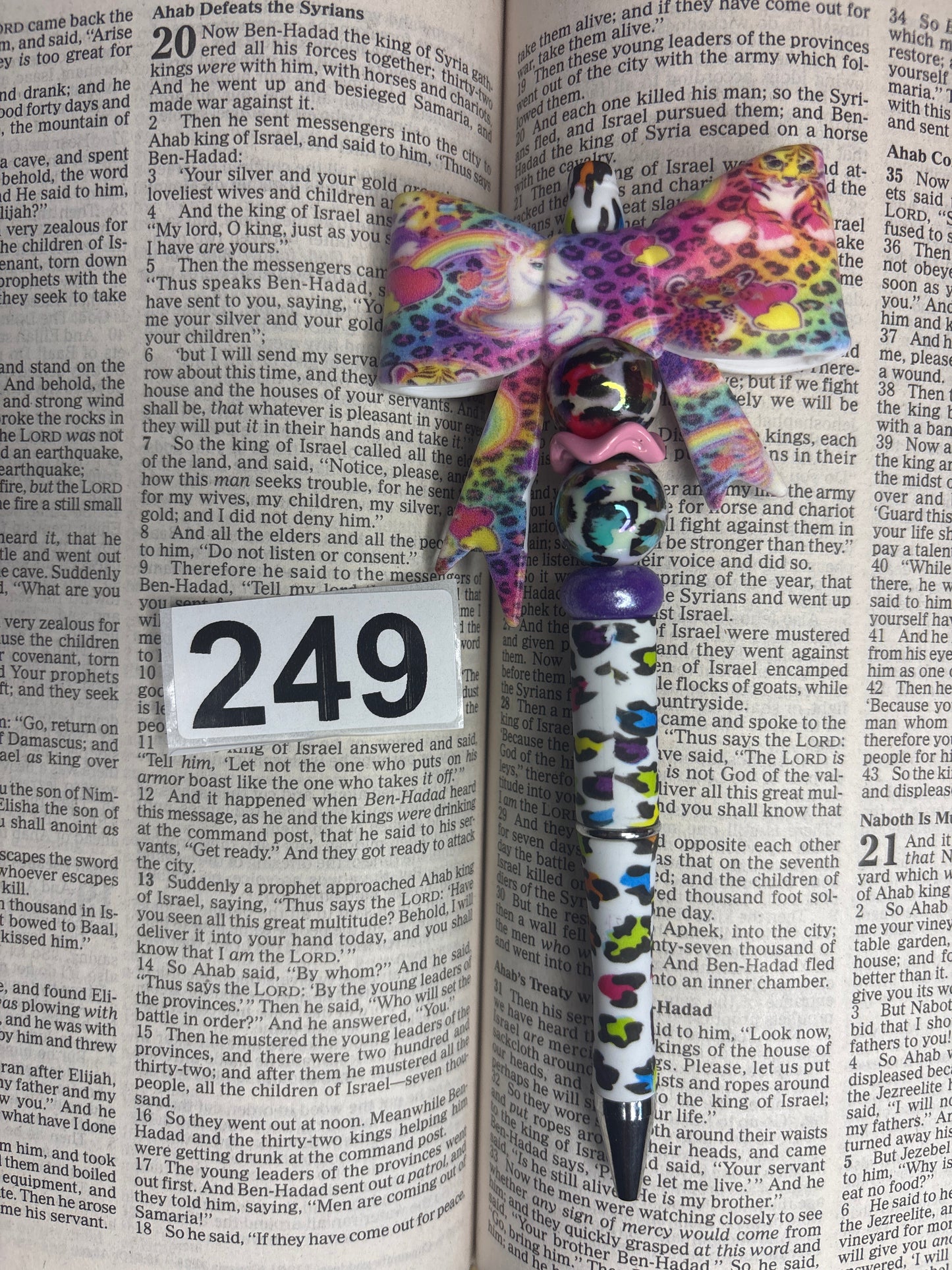 249 pre made pen