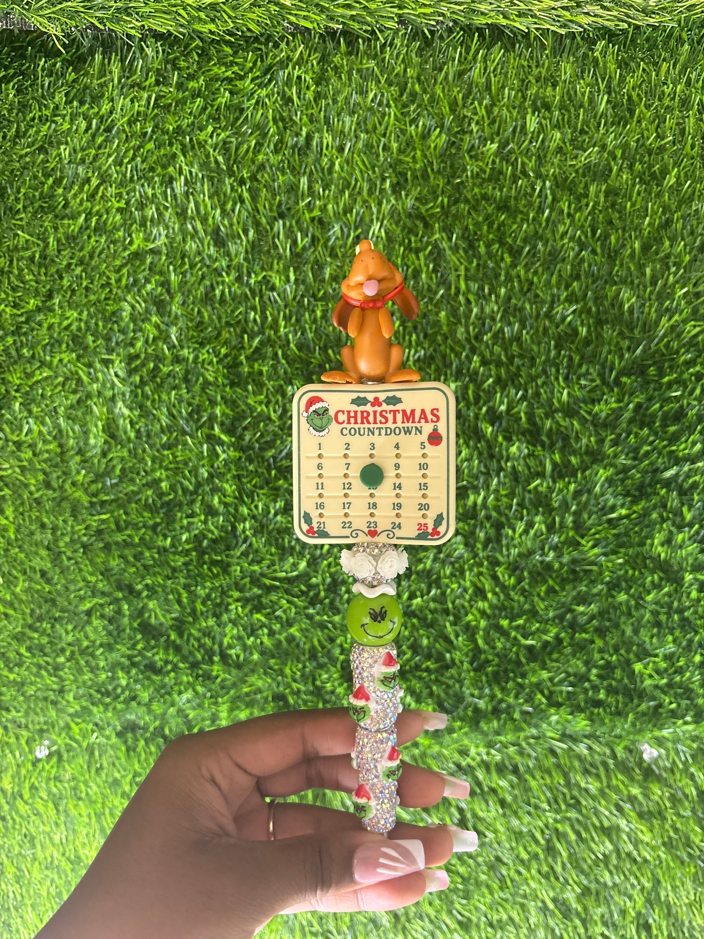 Grinch pen set