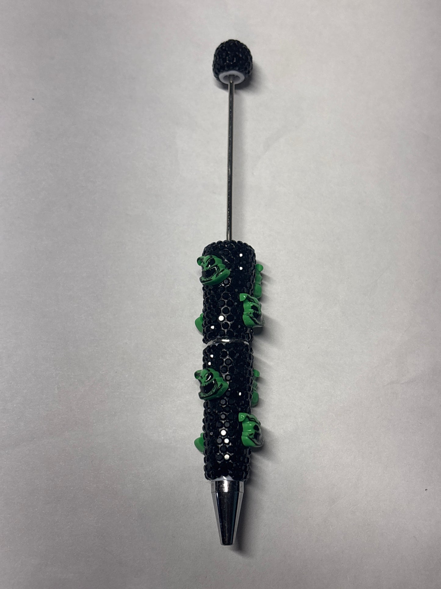 Oogie boogie beadable rhinestone pen #311