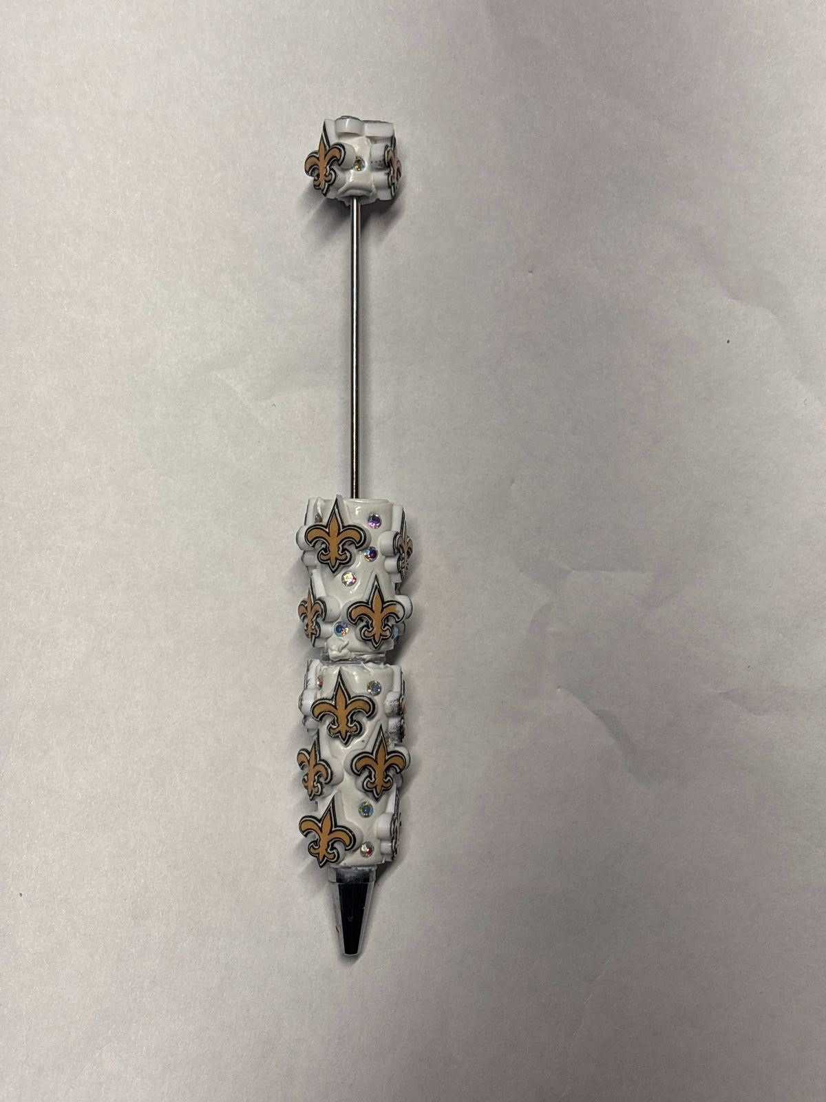 Saints clay Rhinestone #87