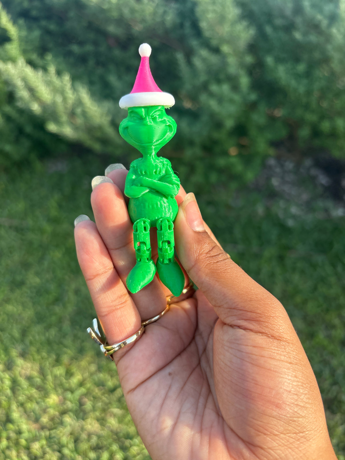 Benjamin exclusive Pink 3d grinch kicker
