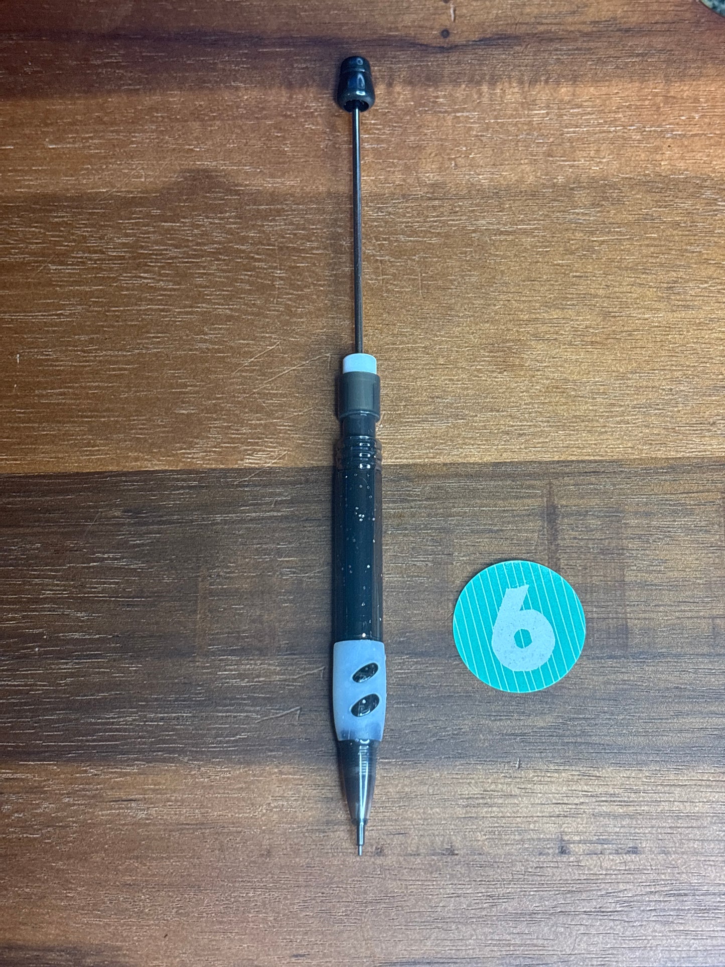 Black beadable mechanical pencil (6)