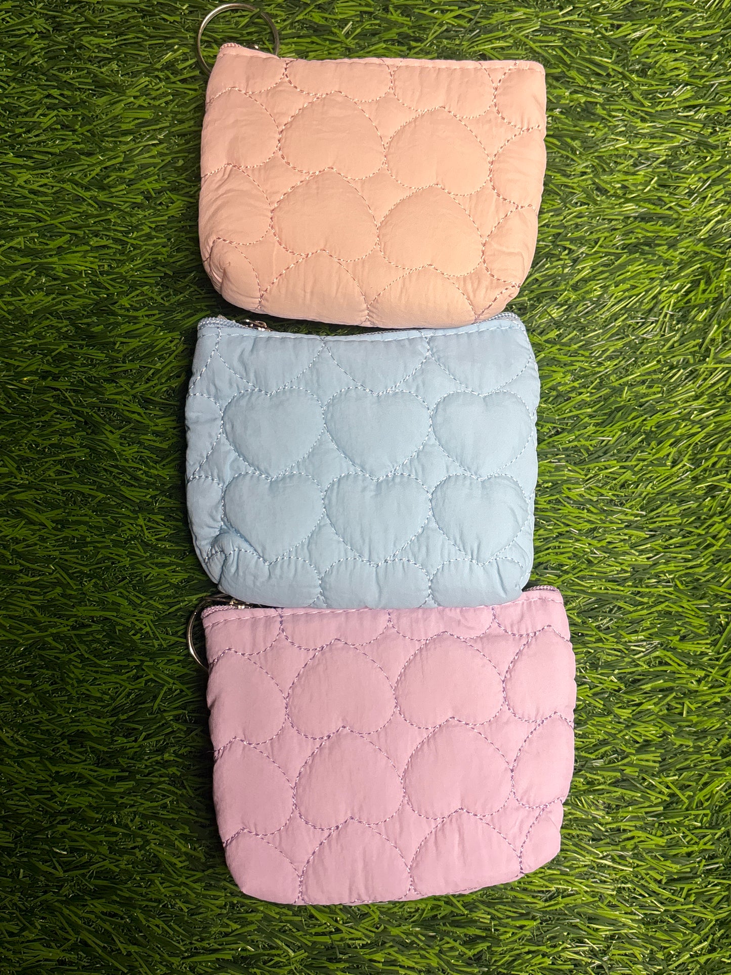Heart Coin purses set of 3 H