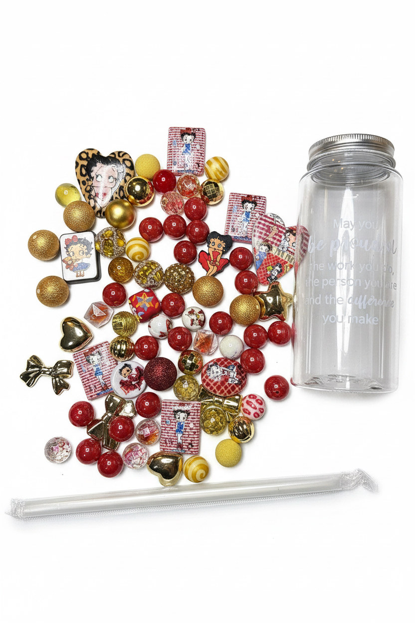 ❤️💛 Retro Mystery Bead & Focal Cup 💛❤️
