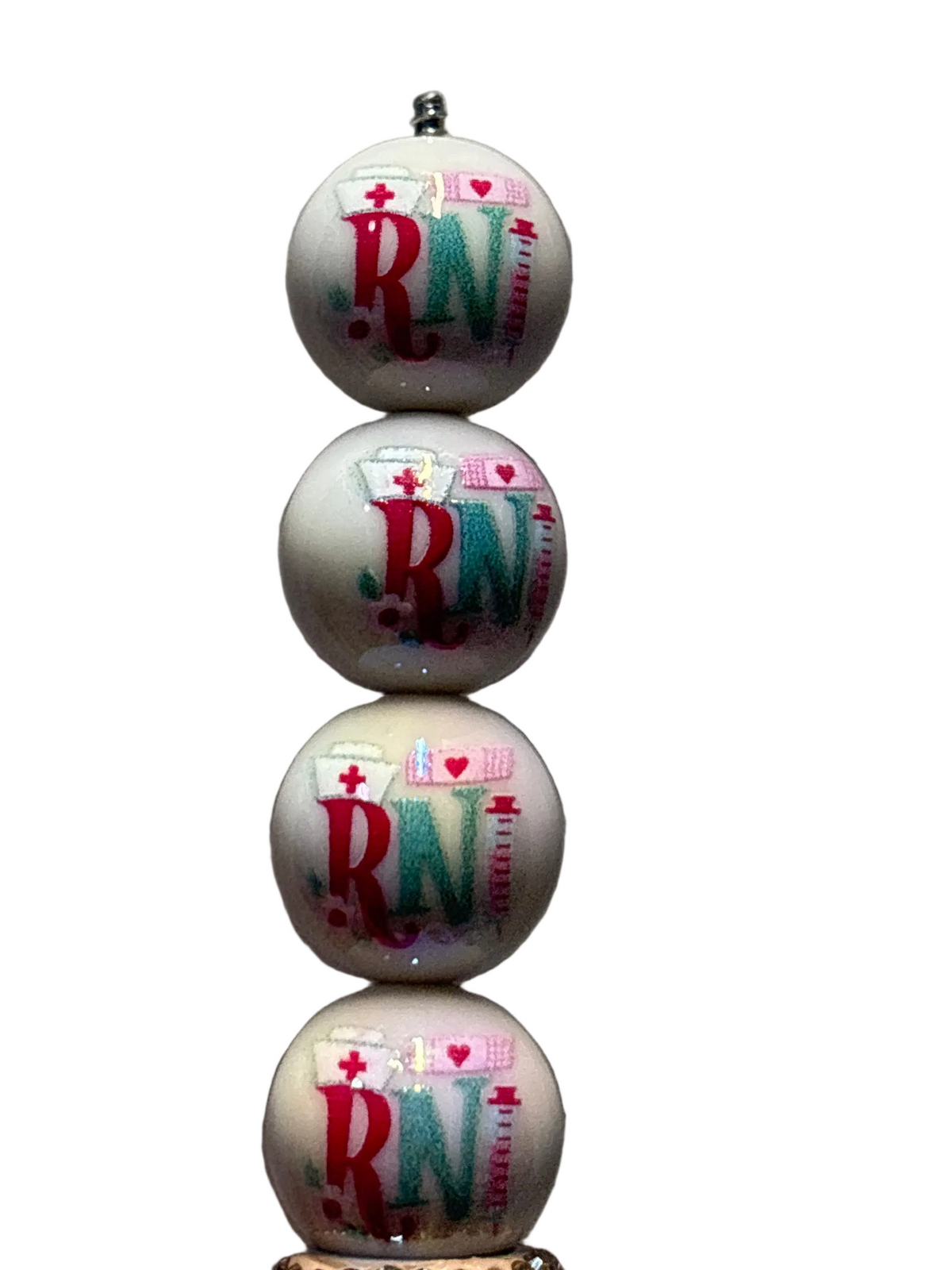 (Random pick)16 MM acrylic RN bead #98