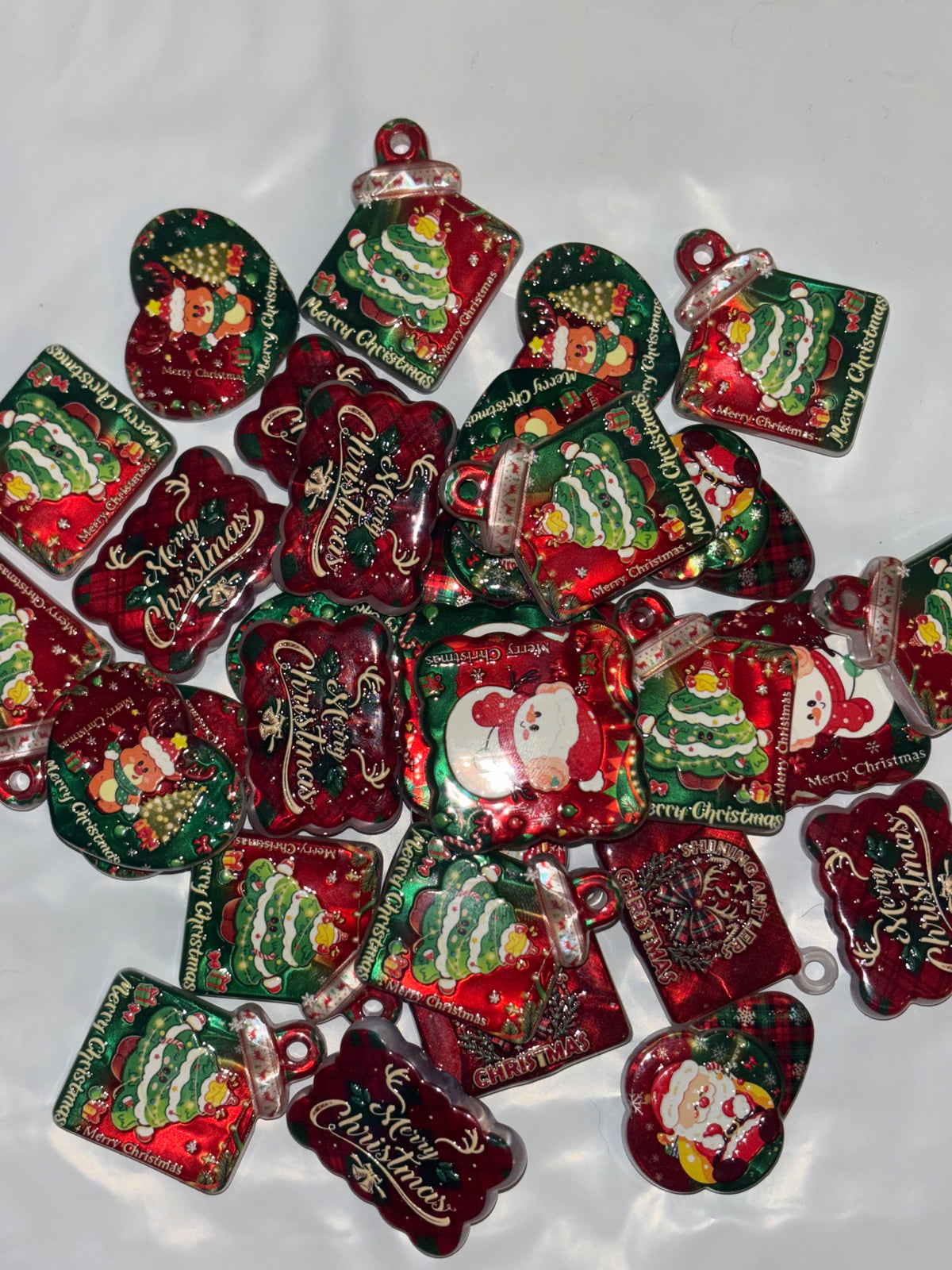Random pick Christmas arylic focal #75