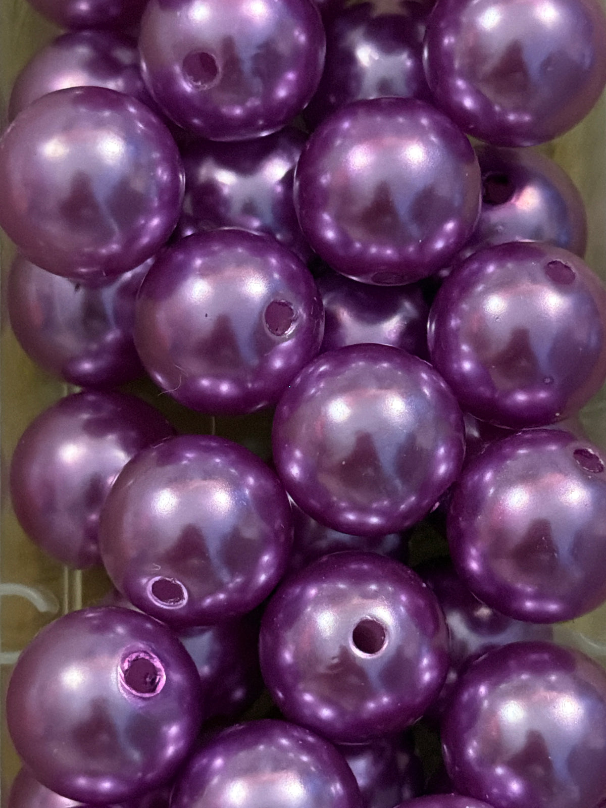 Purple 16acrylic bead #239)