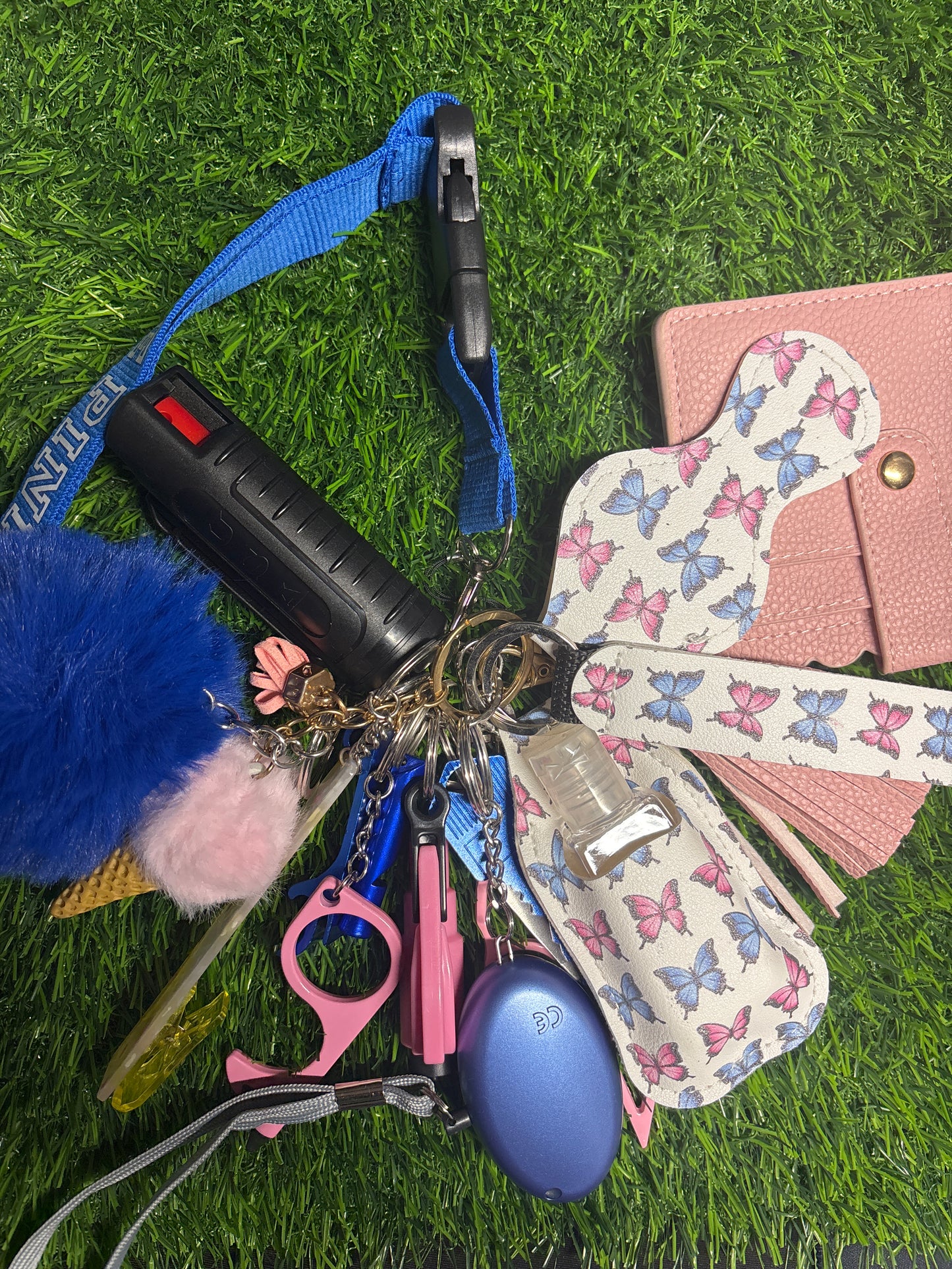 003 Butterfly self defense keychain