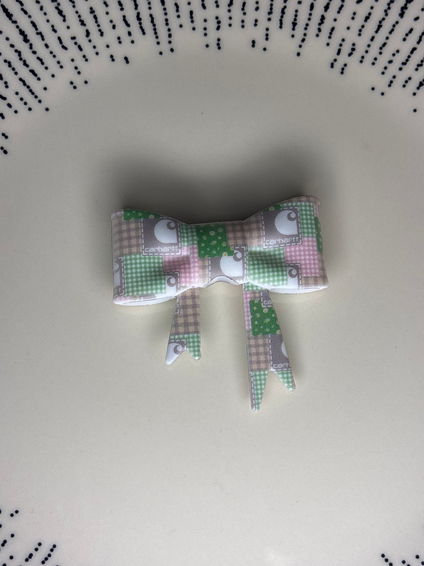 Colorful, nightmare before Christmas straw topper bow #94
