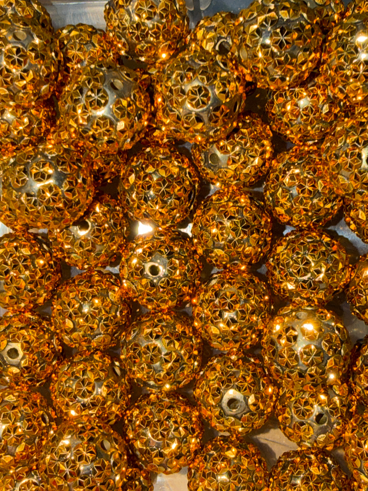 gold star 20 acrylic bead #280)