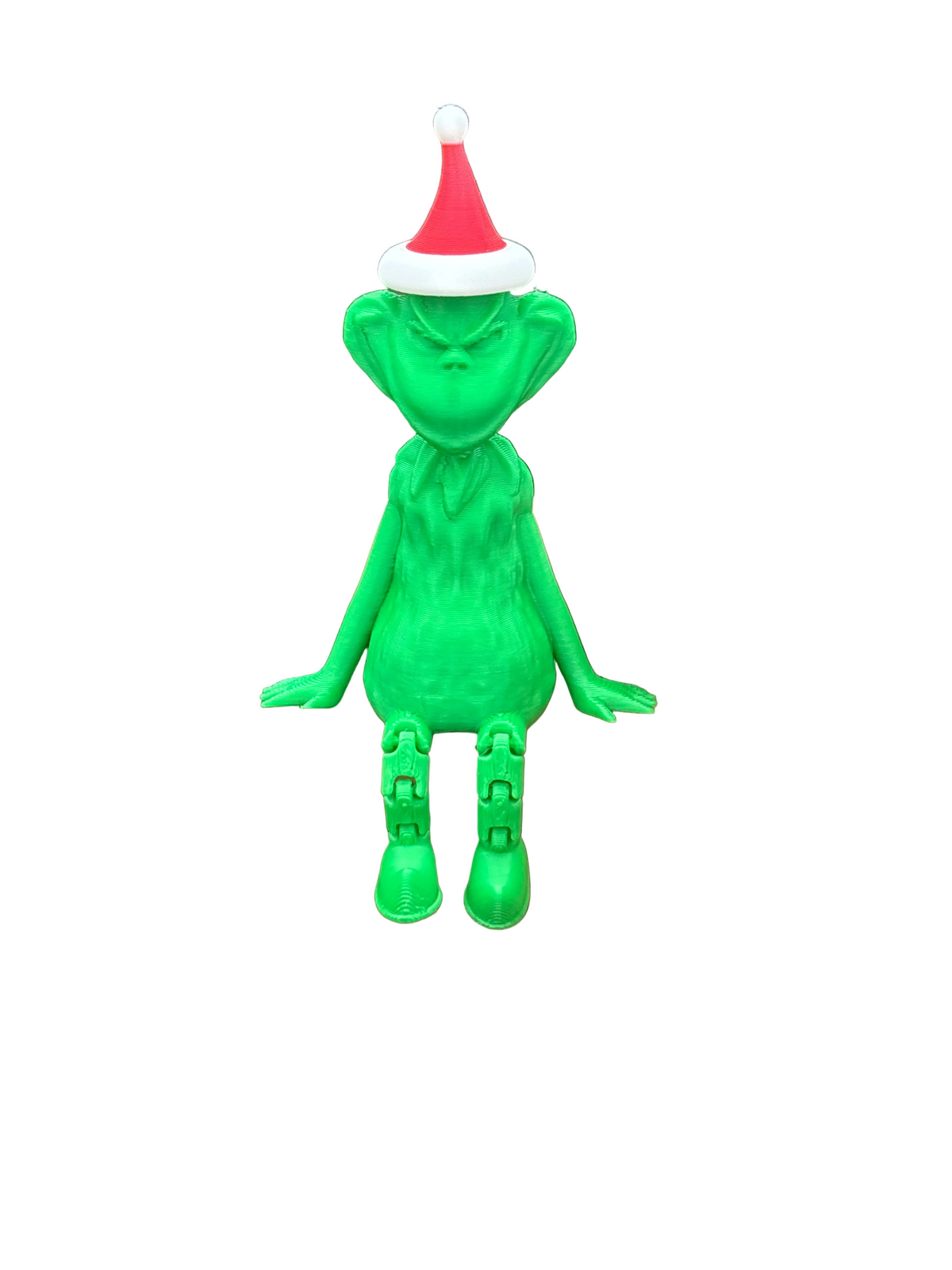 Benjamin 3d prints Grinch kicker
