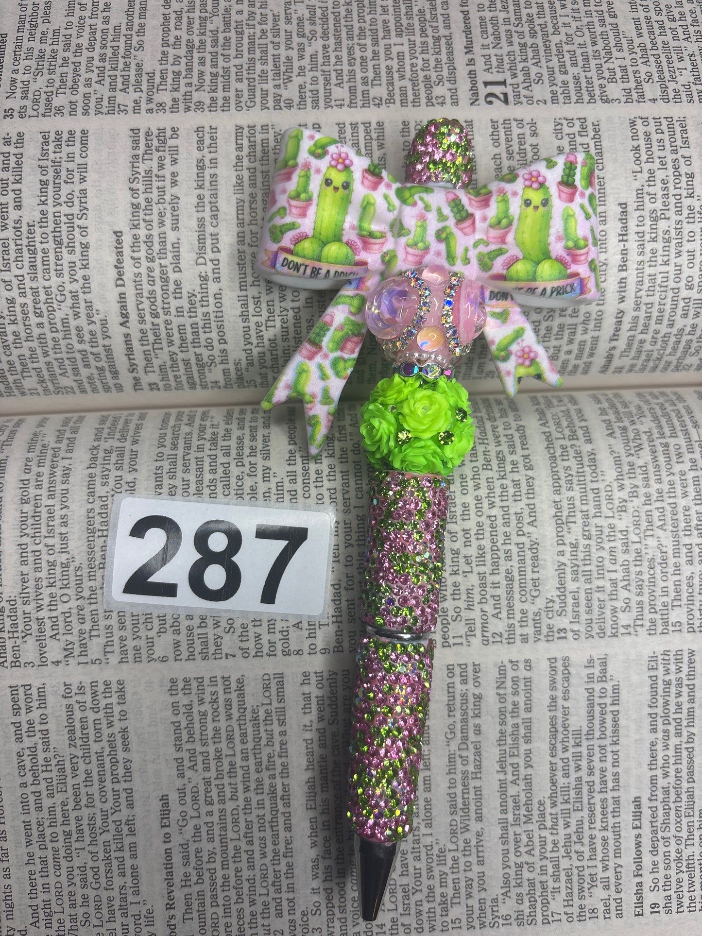 287 pre made pen