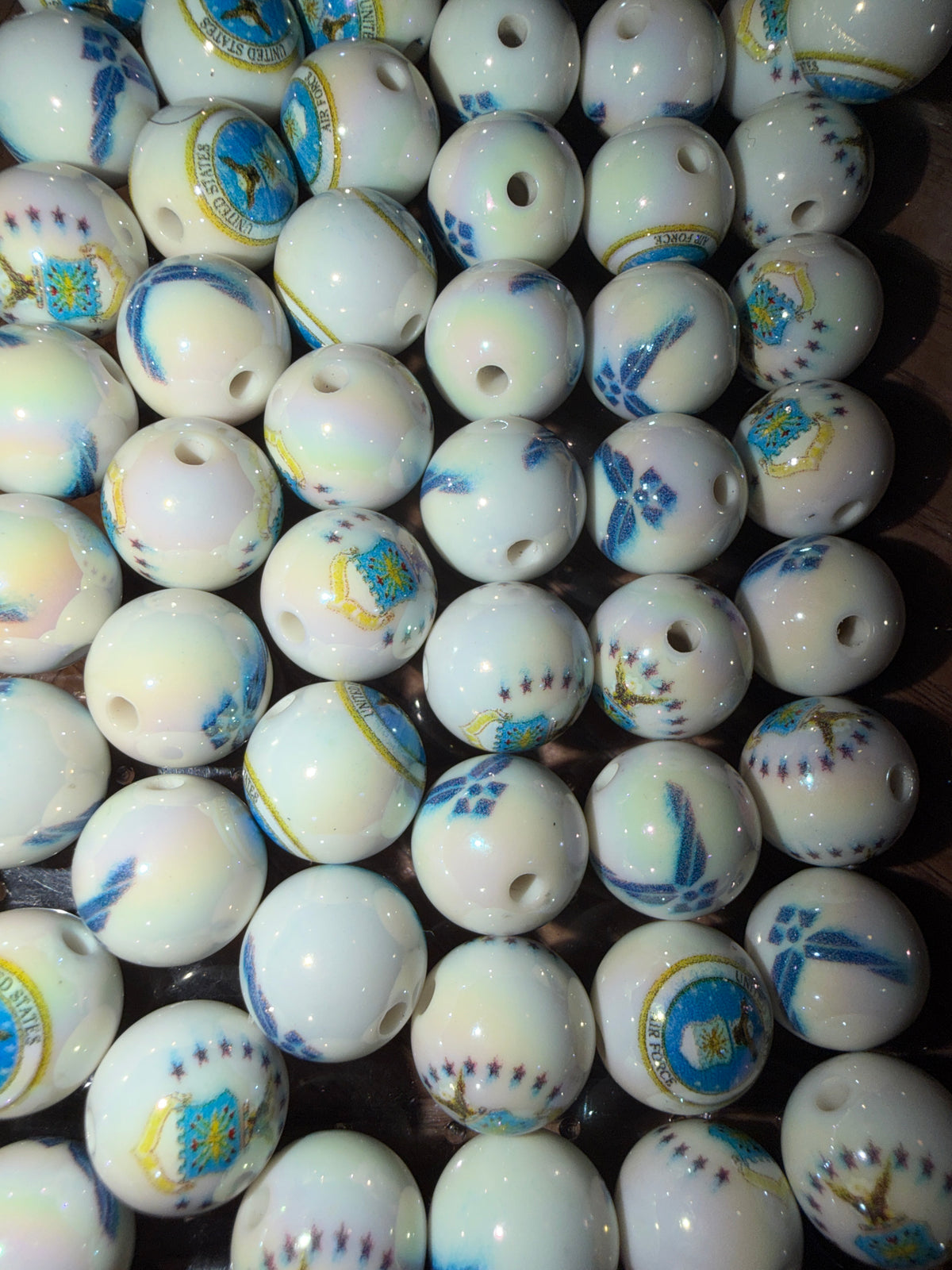 United States Air Force acrylic bead #306)
