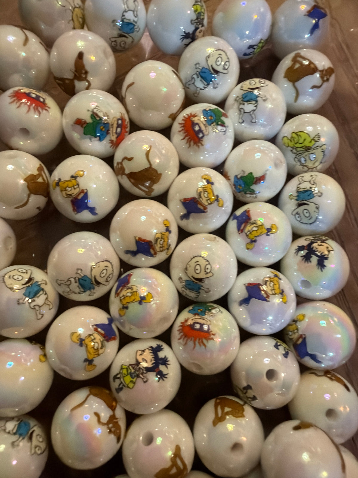Random pick rugrats acrylic bead #304