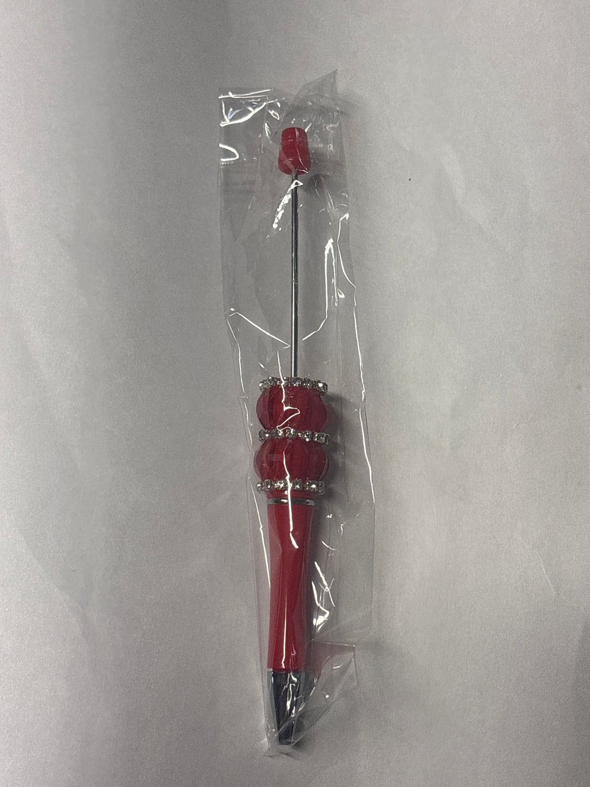Red beadable pen #303