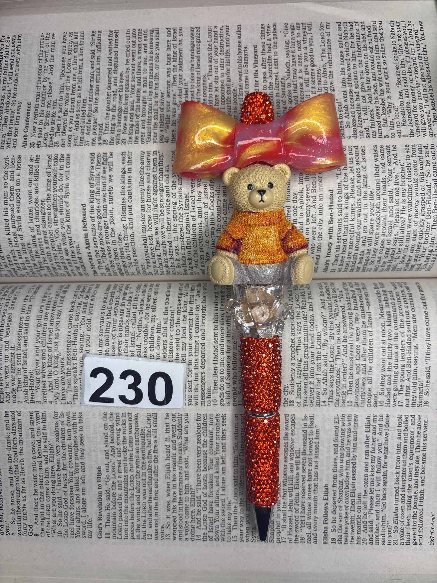 230 pre made pen