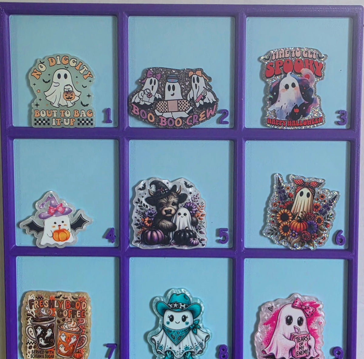 Acrylics bag mix 9pc #9