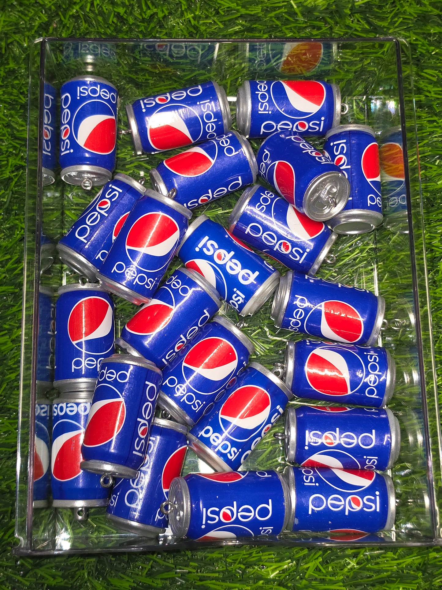 Pepsi soda charm can