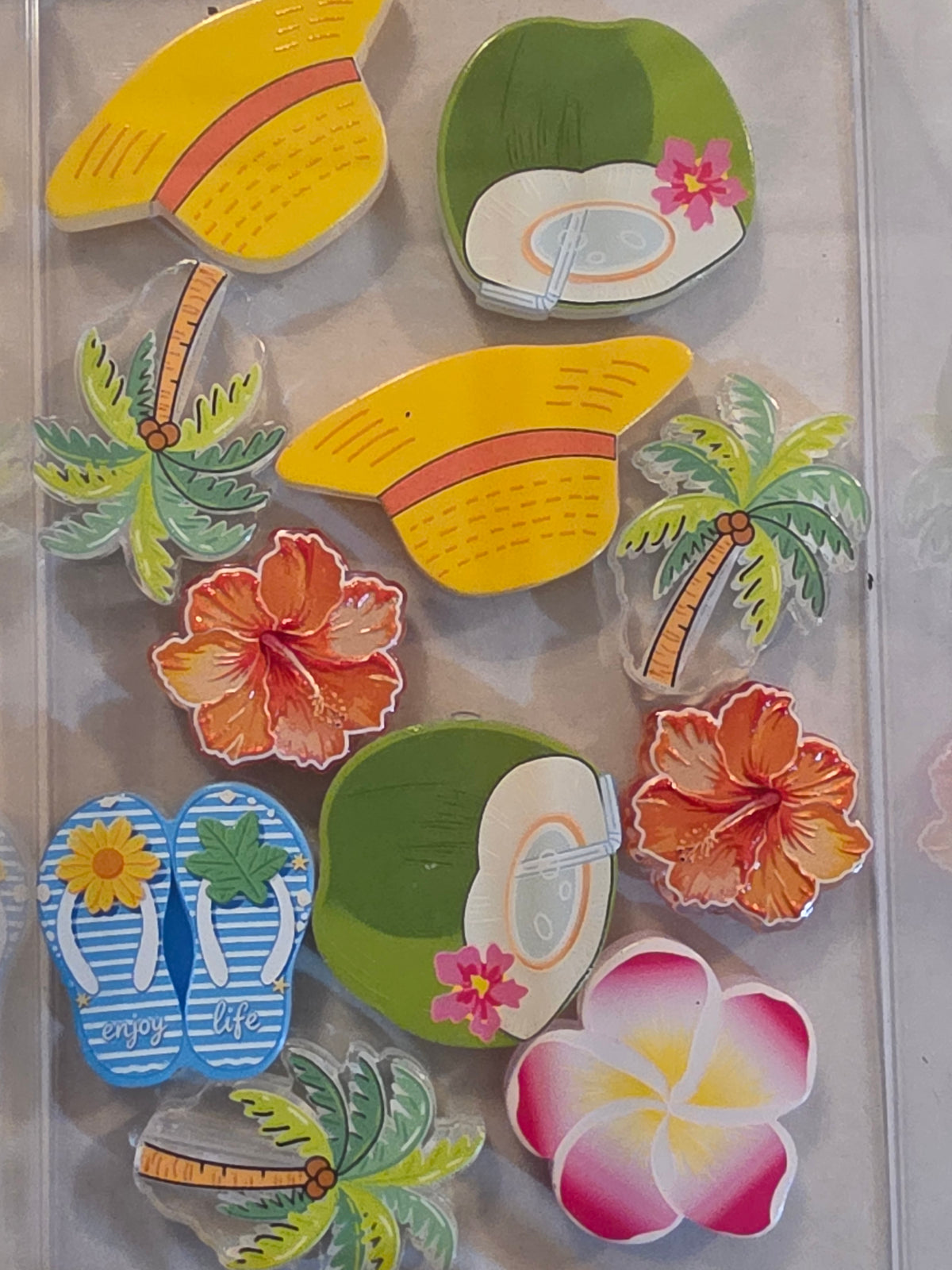 (Random pick)tropical acrylic focal #196
