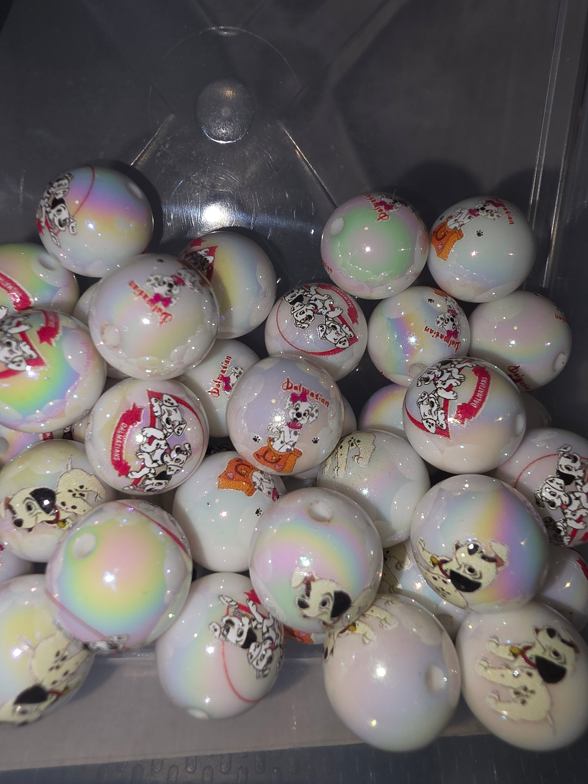 (Random pick) Dalmatian 16 MM acrylic #166