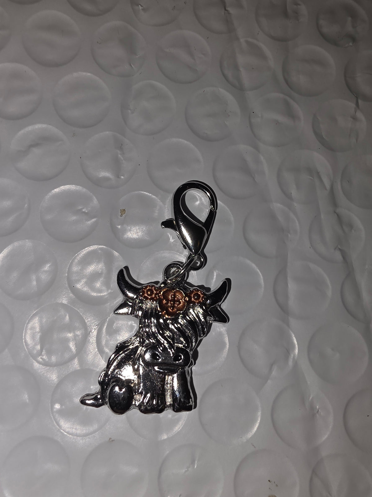Highland cow mini keychain #58