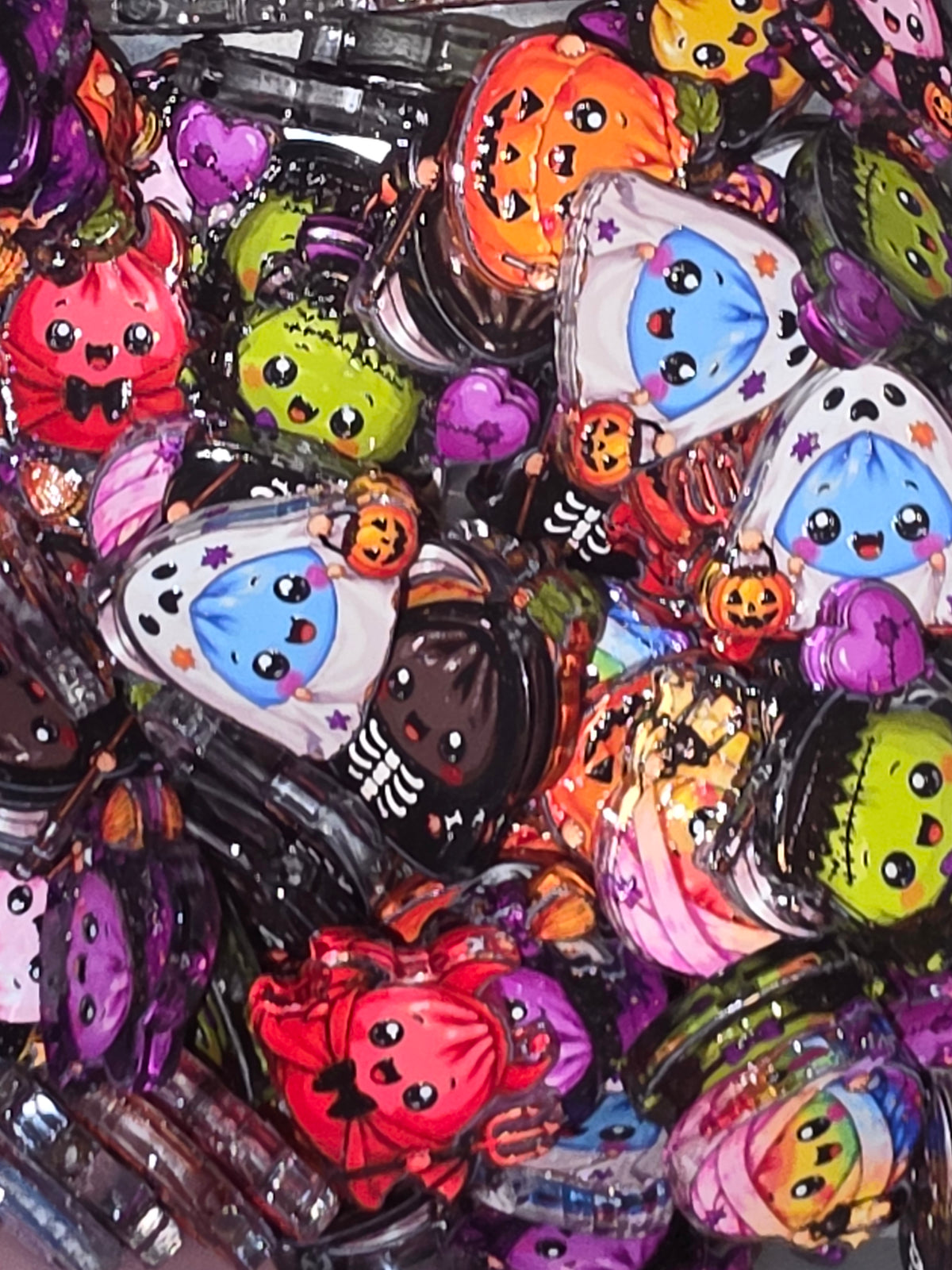 Halloween dumpling acrylic focal random pick #122