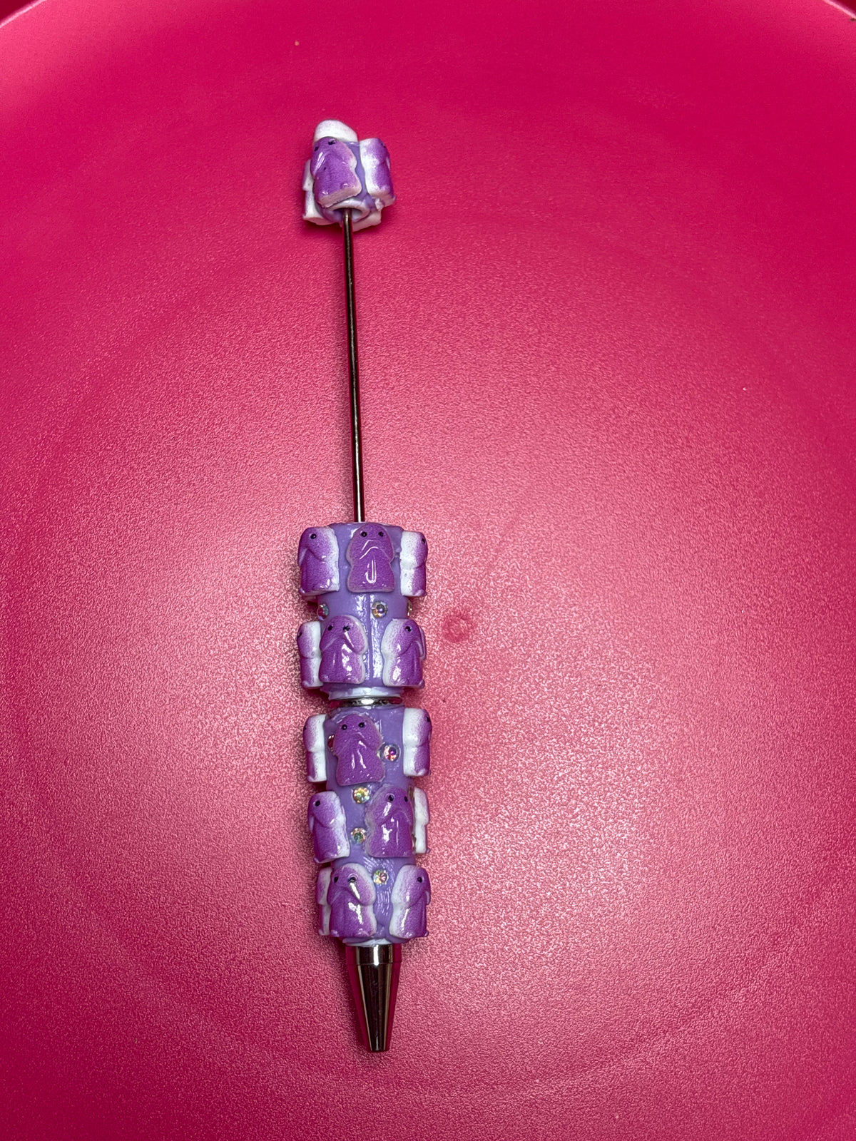 Purple  Richard beadable clay pen