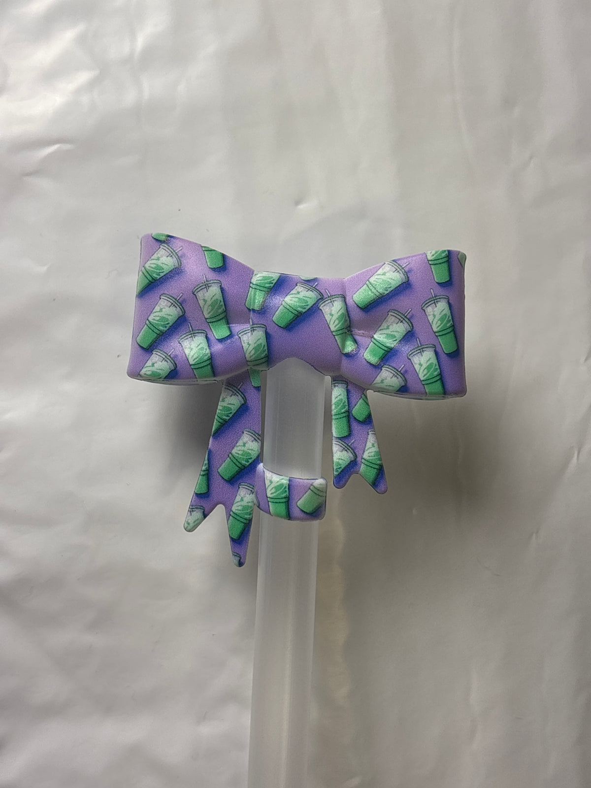(Tsc exclusive )Taco Bell Mountain Dew ￼straw topper bow #73