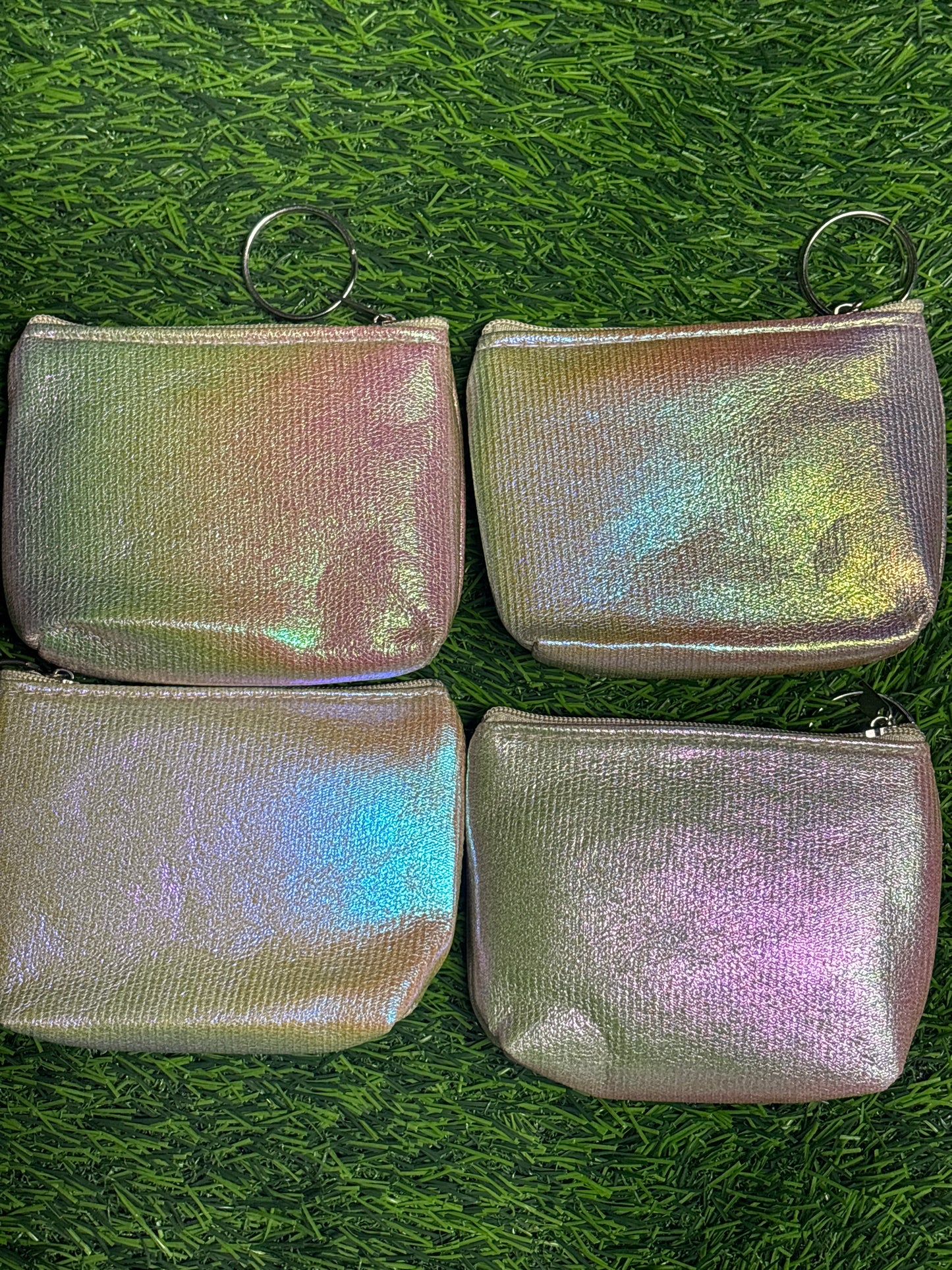 Pistachio green coin purse F