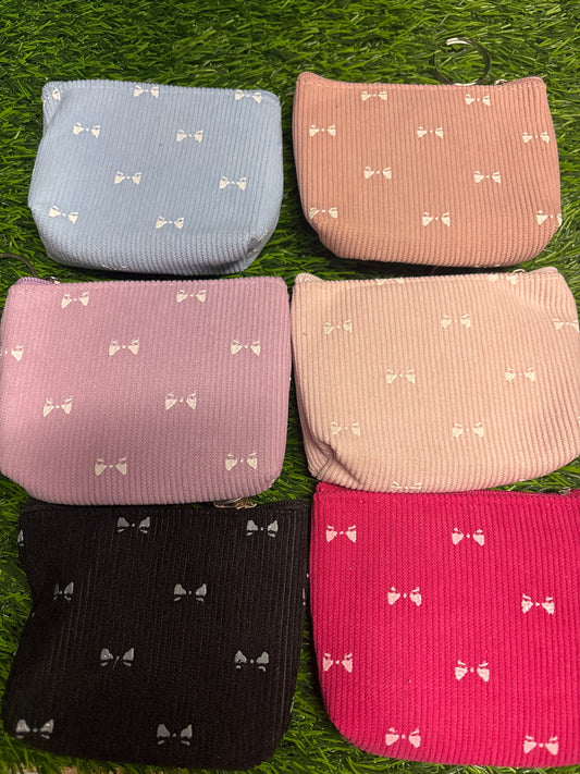 Bow coin purses set of 6 I