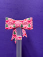 cristmas pinky straw topper bow #42