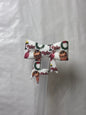 A Christmas story straw topper bow #116