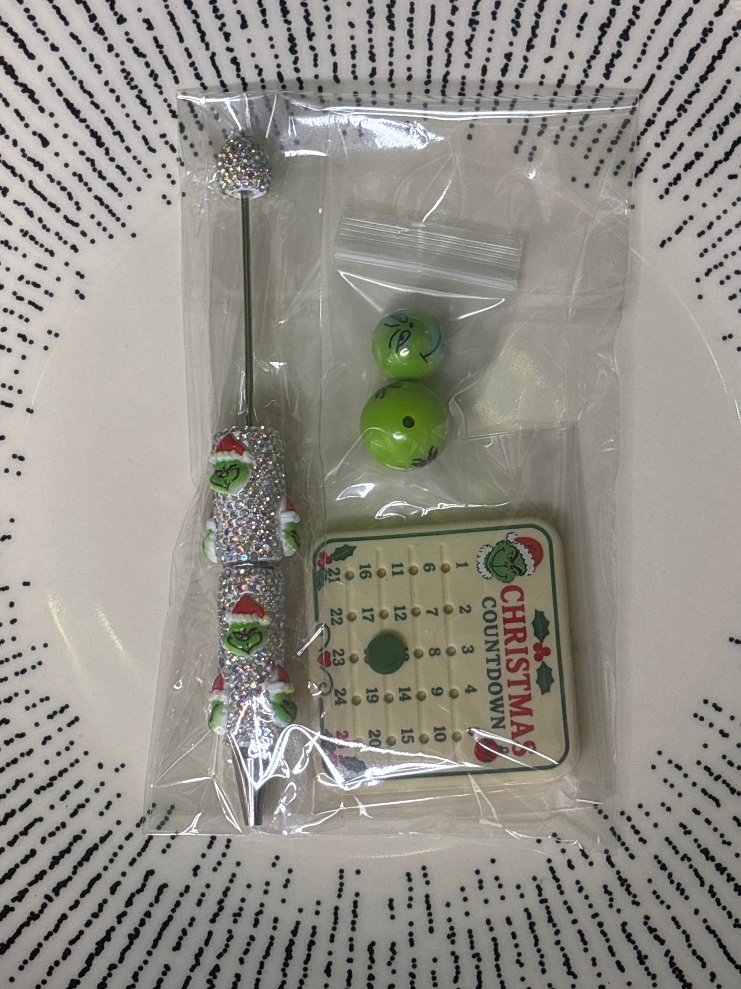 Grinch pen set