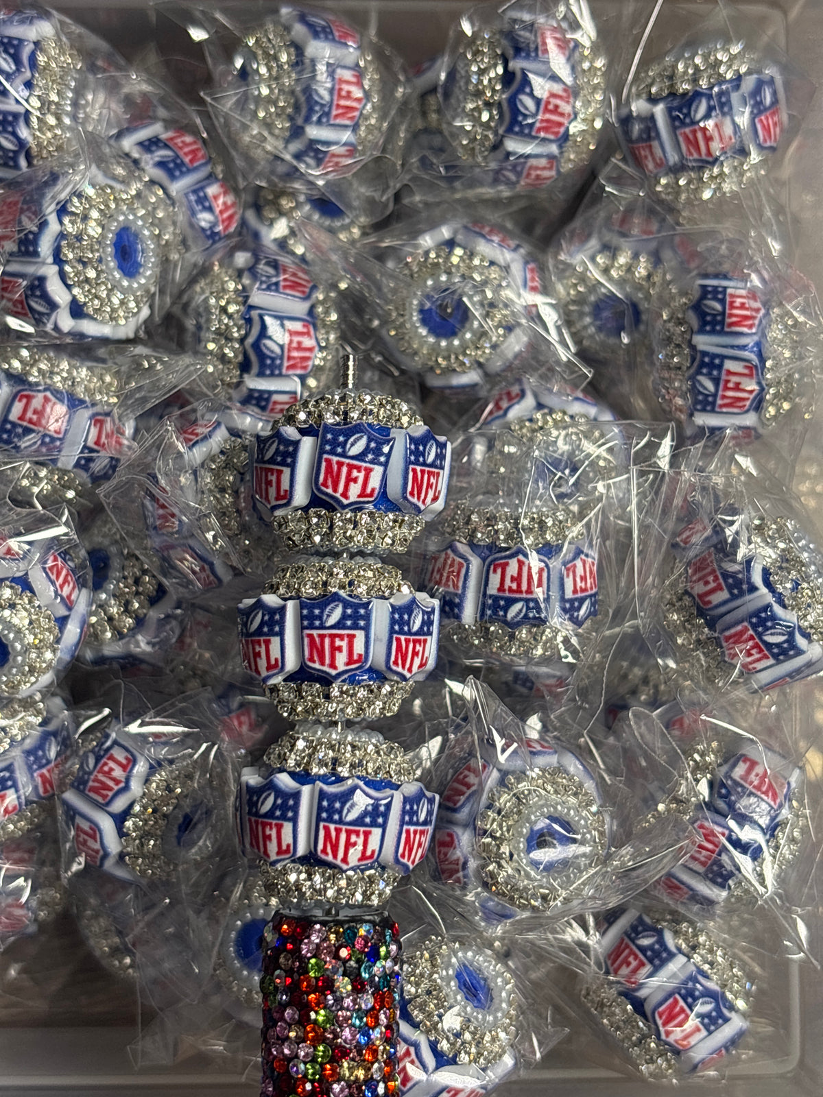 NFL fancy 16 mm bead #42