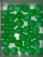 Green sparkle  sparkle mm acrylic bead #230