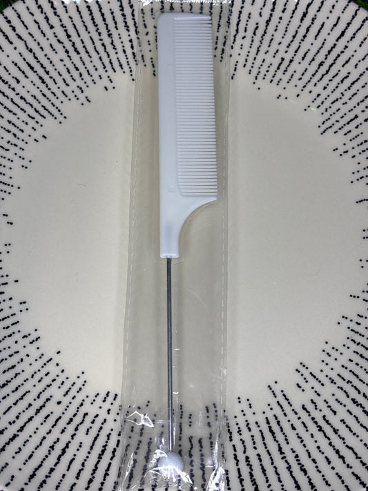White beadable comb￼
