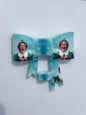 Elf straw topper bow #124