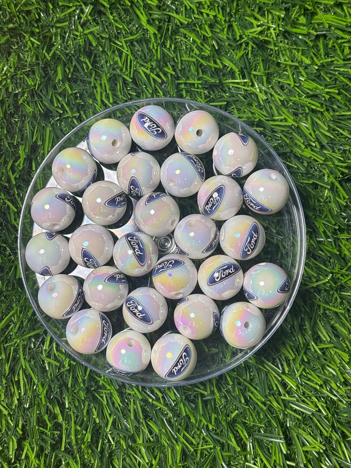 Ford 16 mm acrylic bead #18