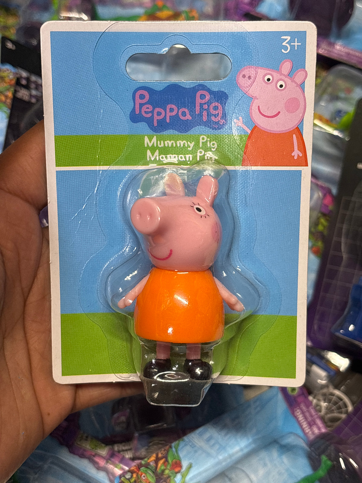 Mummy pig figurine
