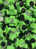 Green Tractor Beadable figure #65