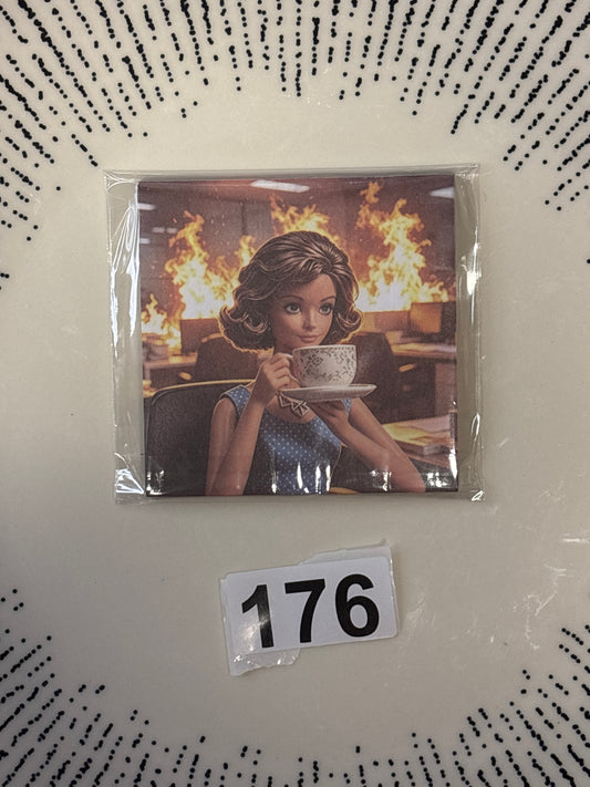 ( 176) Barbie sticky note