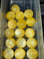 Yellow  16acrylic bead #234