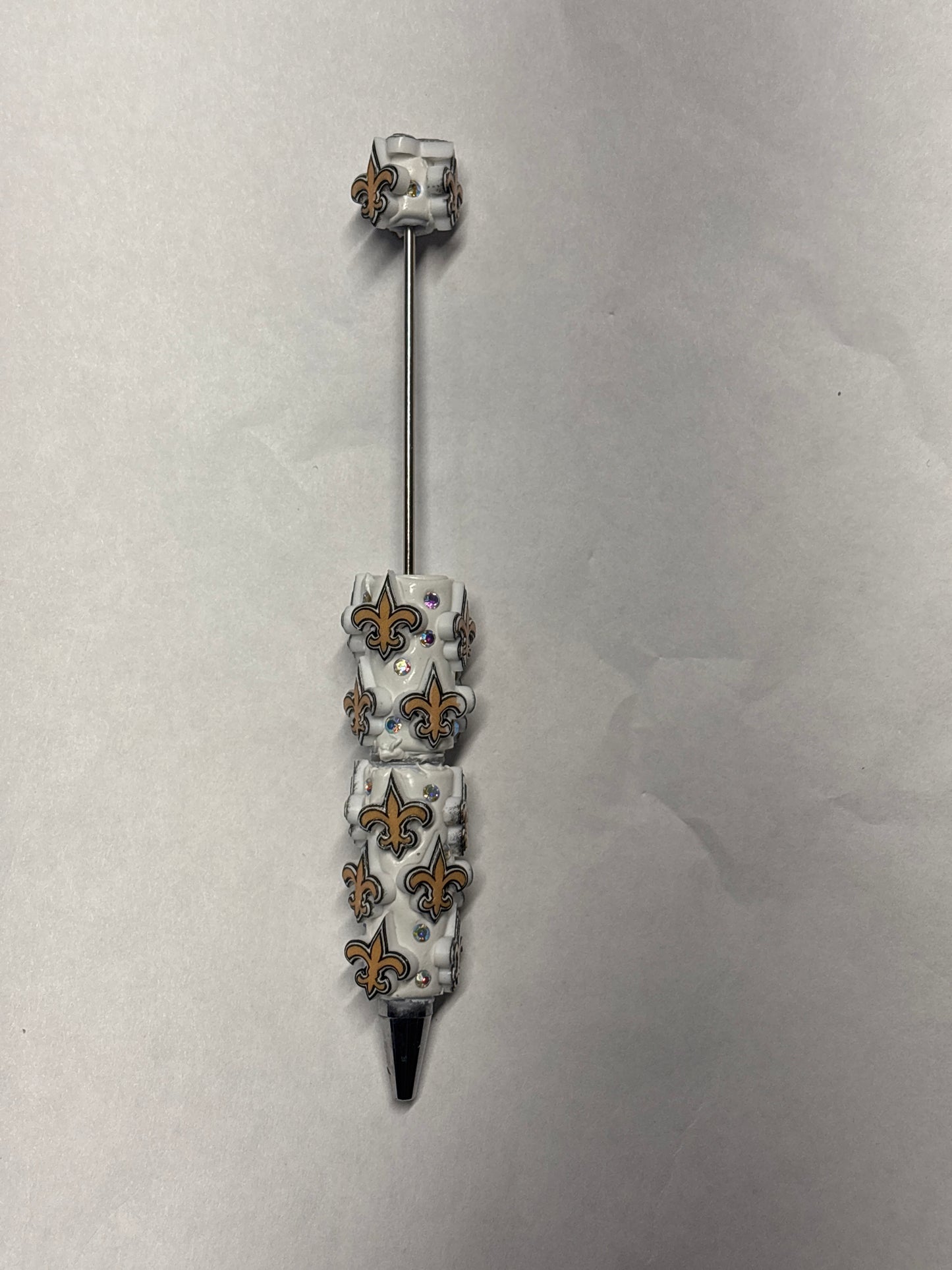 Saints clay Rhinestone #87