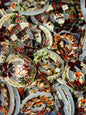 Random pick Christmas wreath arylic focal #301