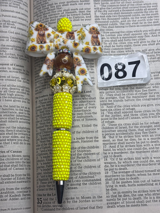 087 pre made pen