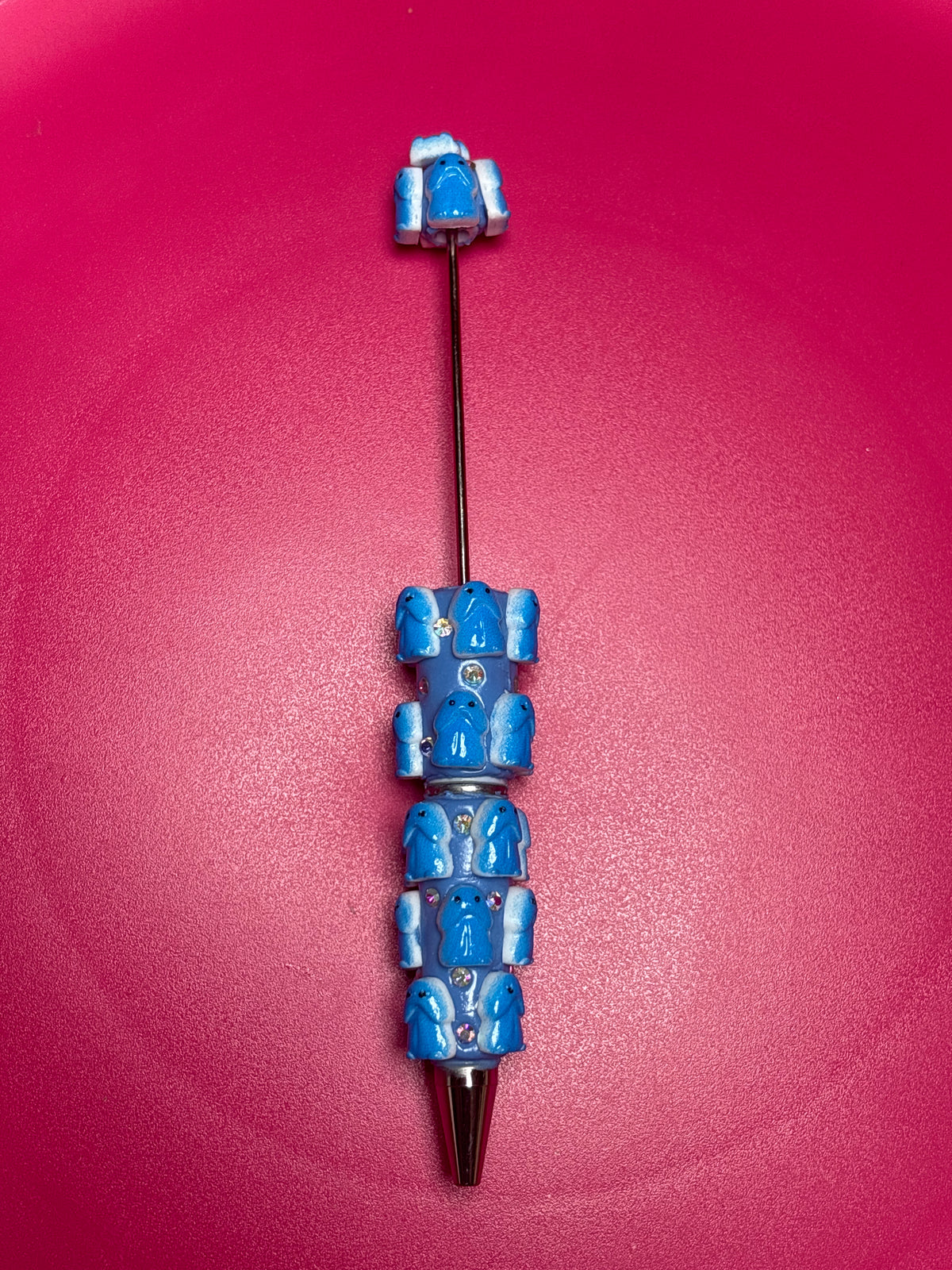 Dark blue Richard beadable clay pen