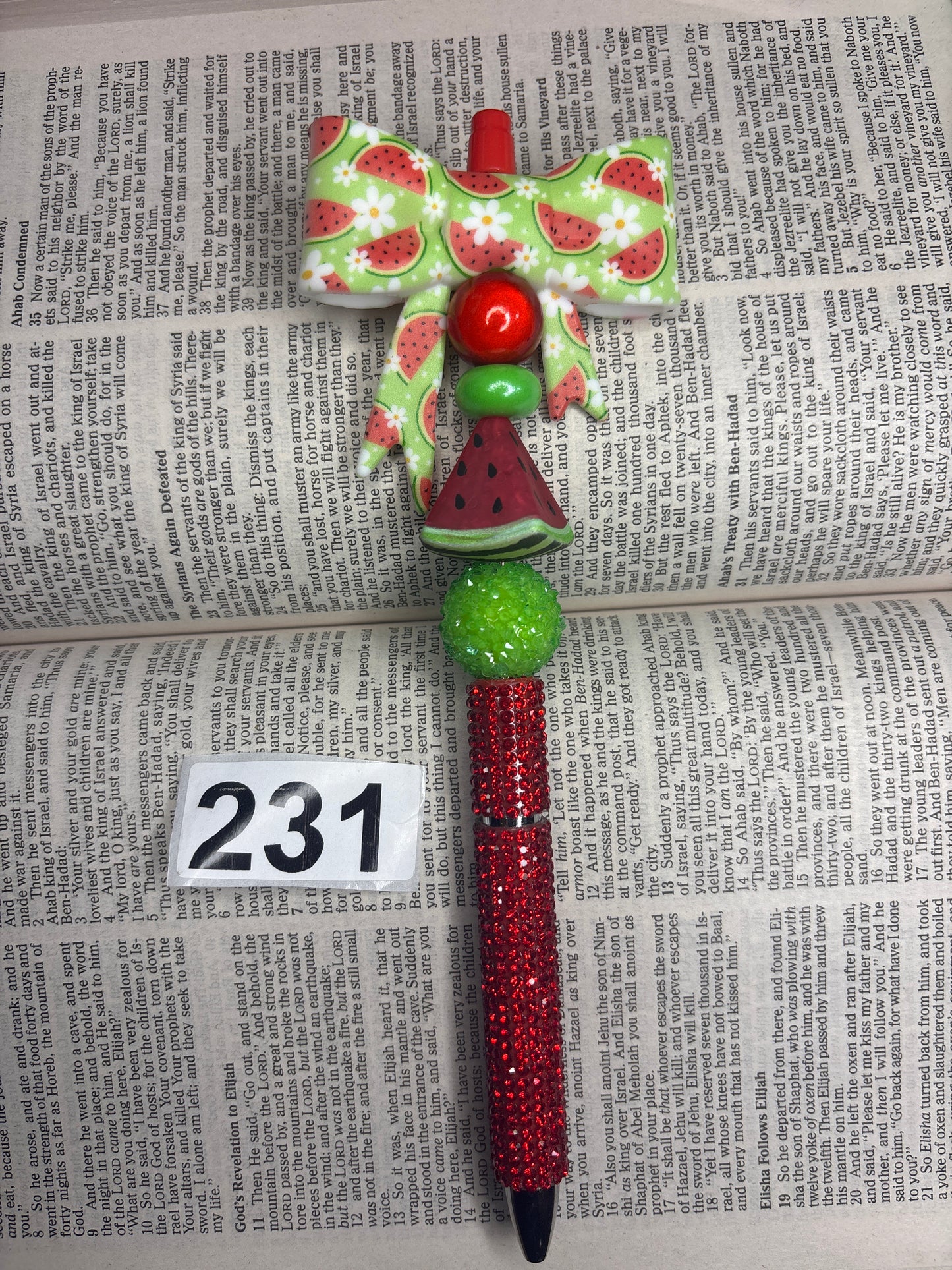231 pre made pen