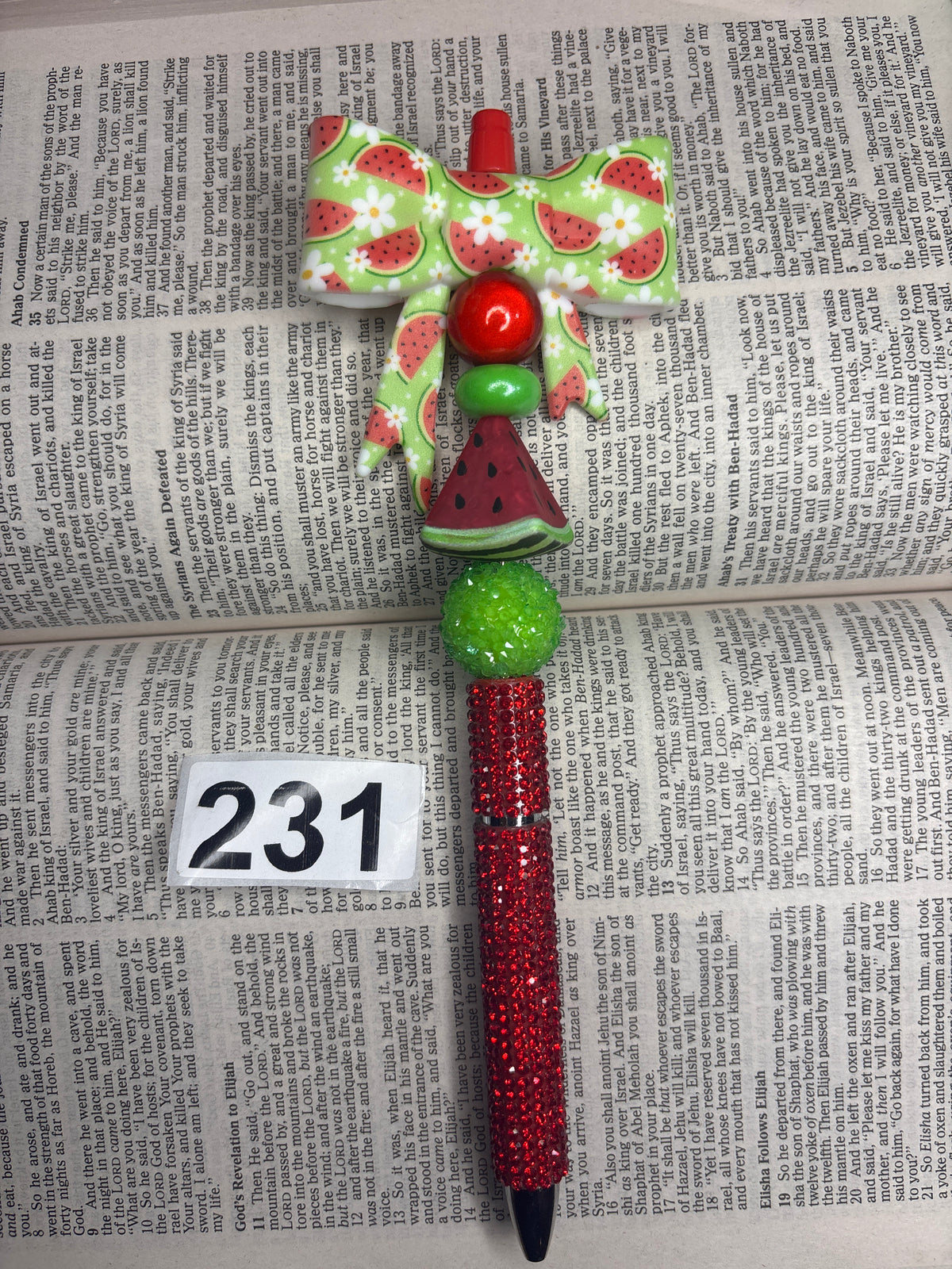 231 pre made pen